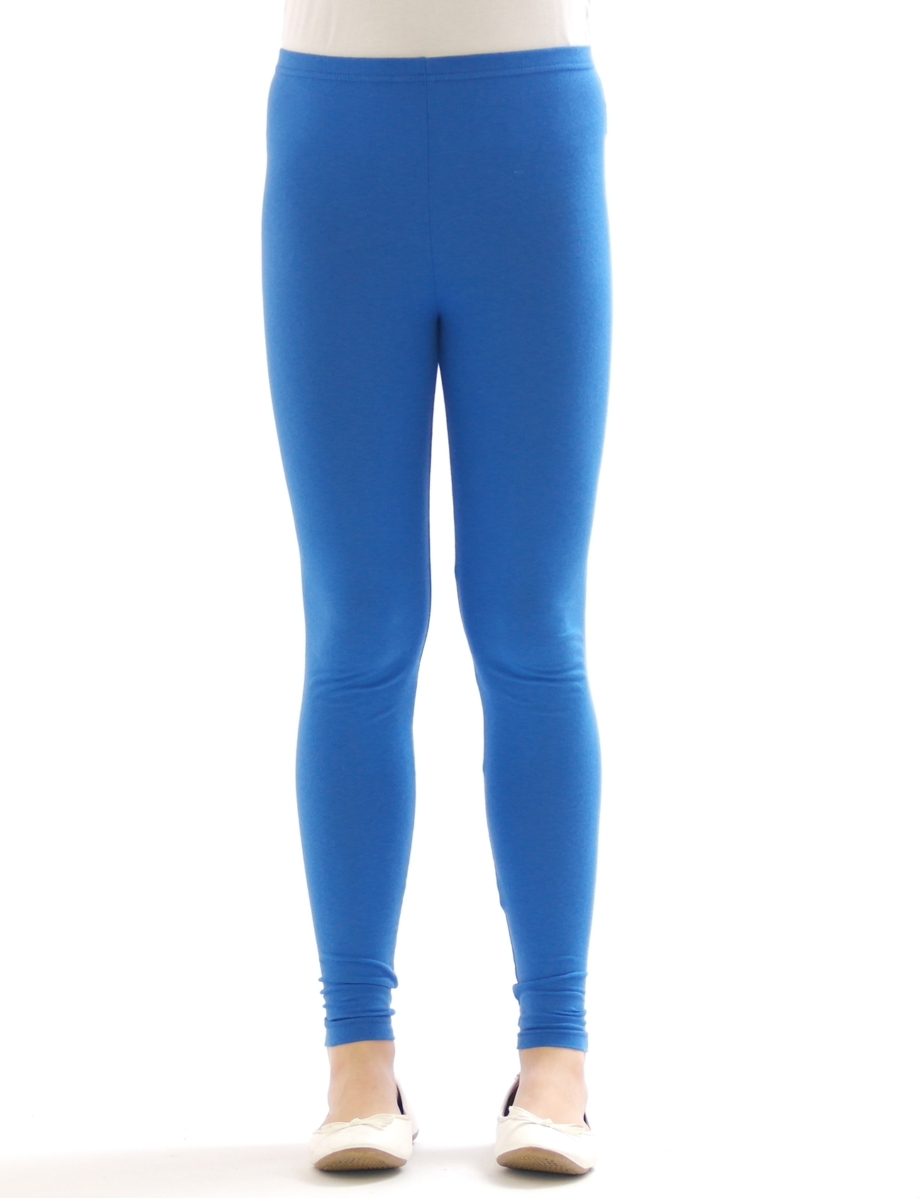 Leggings Longs Unisex En Coton Léger Pour Enfants Multicolores - Picture 22 of 41