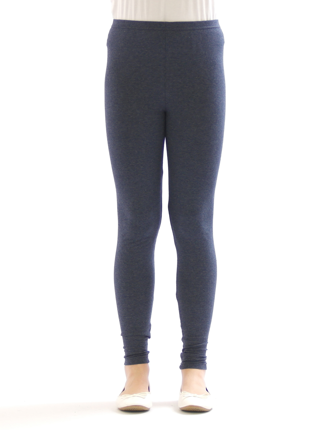 Leggings Longs Unisex En Coton Léger Pour Enfants Multicolores - Picture 33 of 41