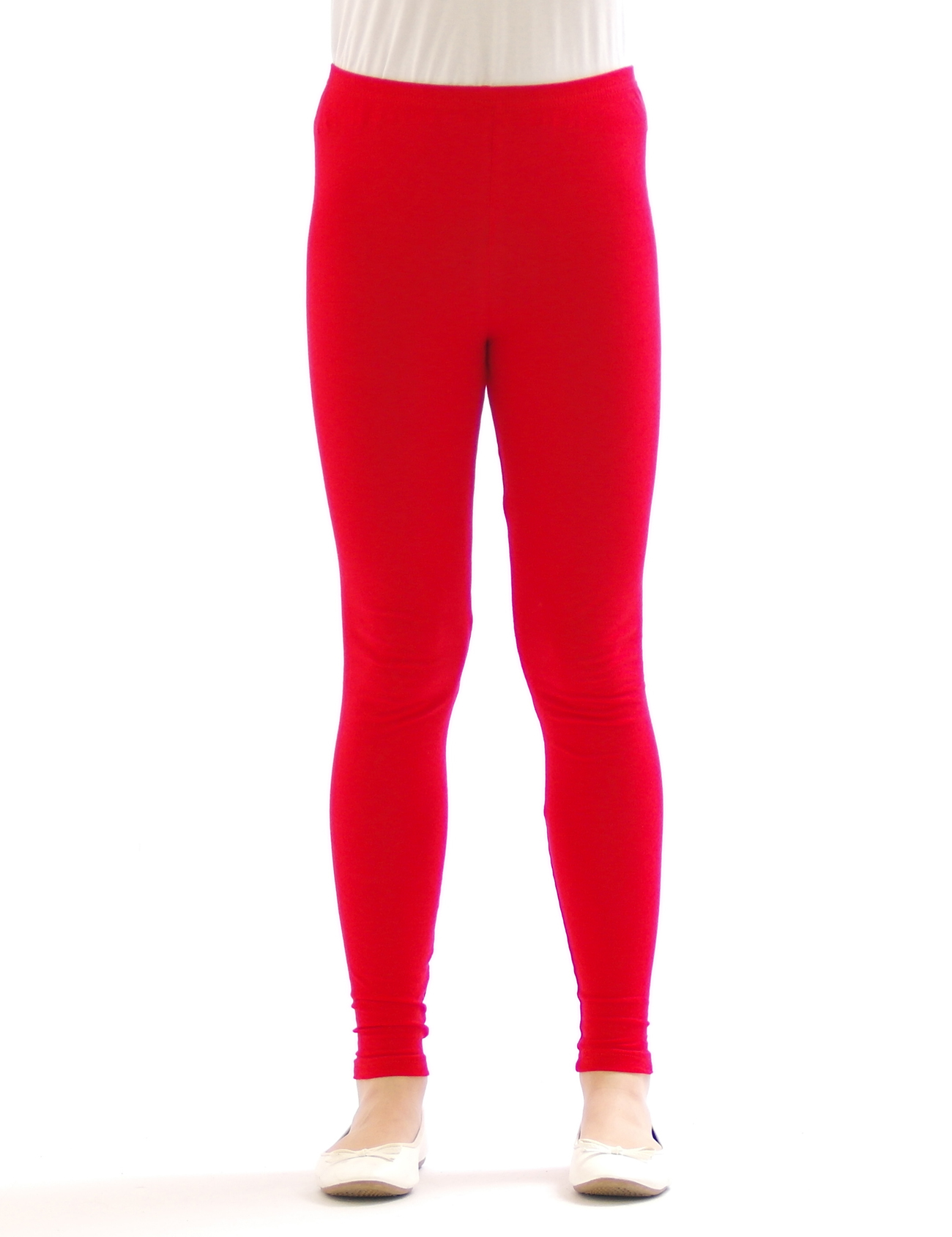 Leggings Longs Unisex En Coton Léger Pour Enfants Multicolores - Picture 37 of 41