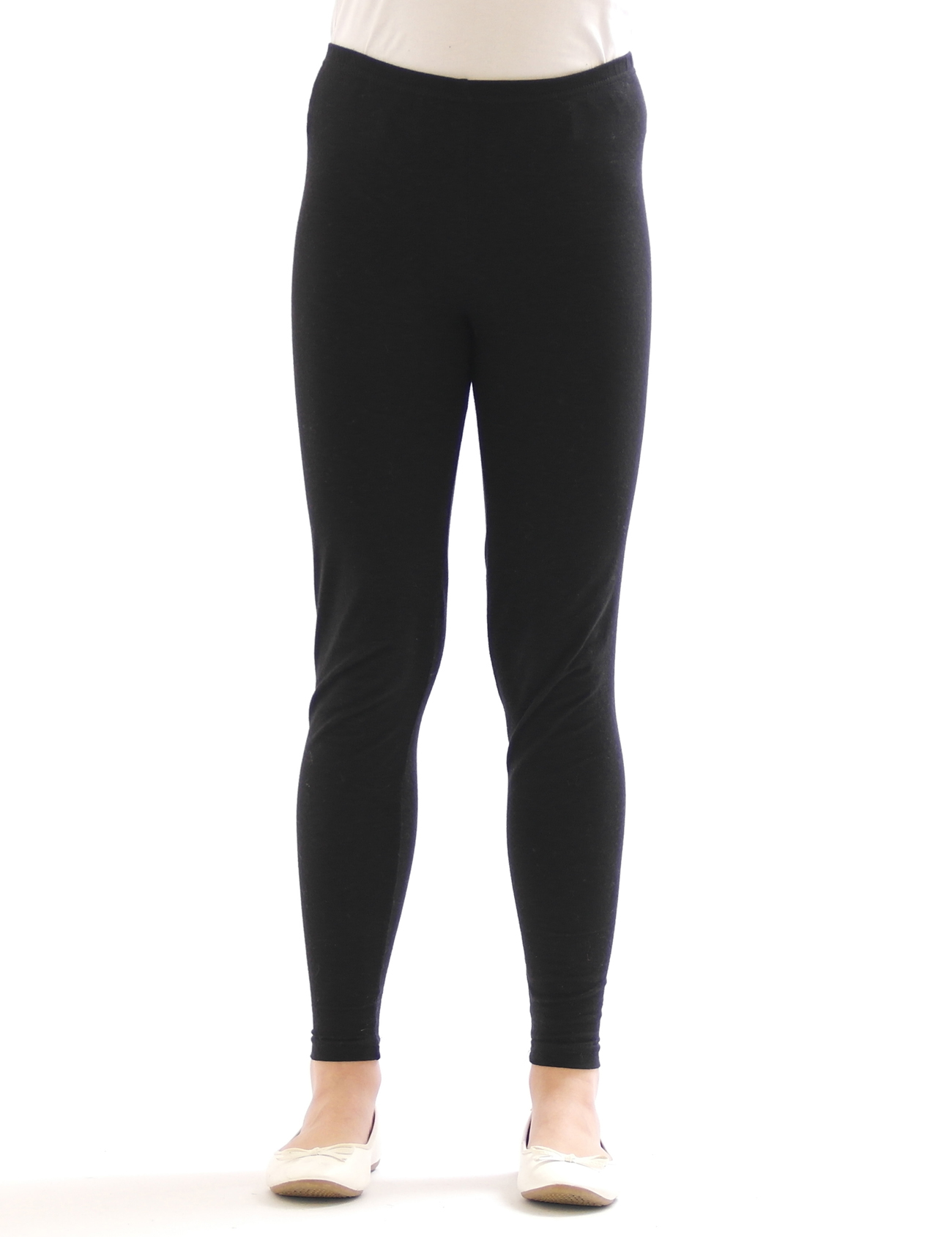 Leggings Longs Unisex En Coton Léger Pour Enfants Multicolores - Picture 38 of 41