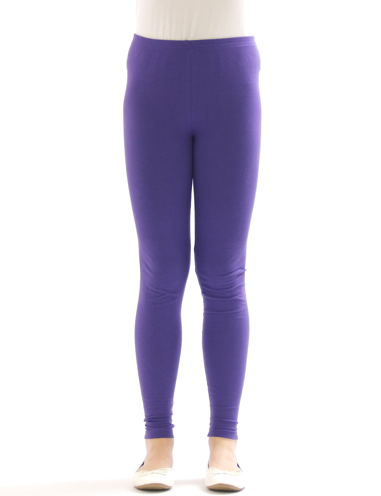 Leggings Longs Unisex En Coton Léger Pour Enfants Multicolores - Picture 39 of 41